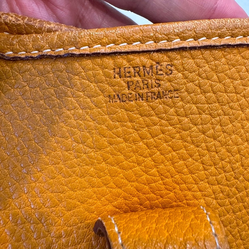 Authentic Hermes Evelyne crossbody bag - Picture 10 of 11